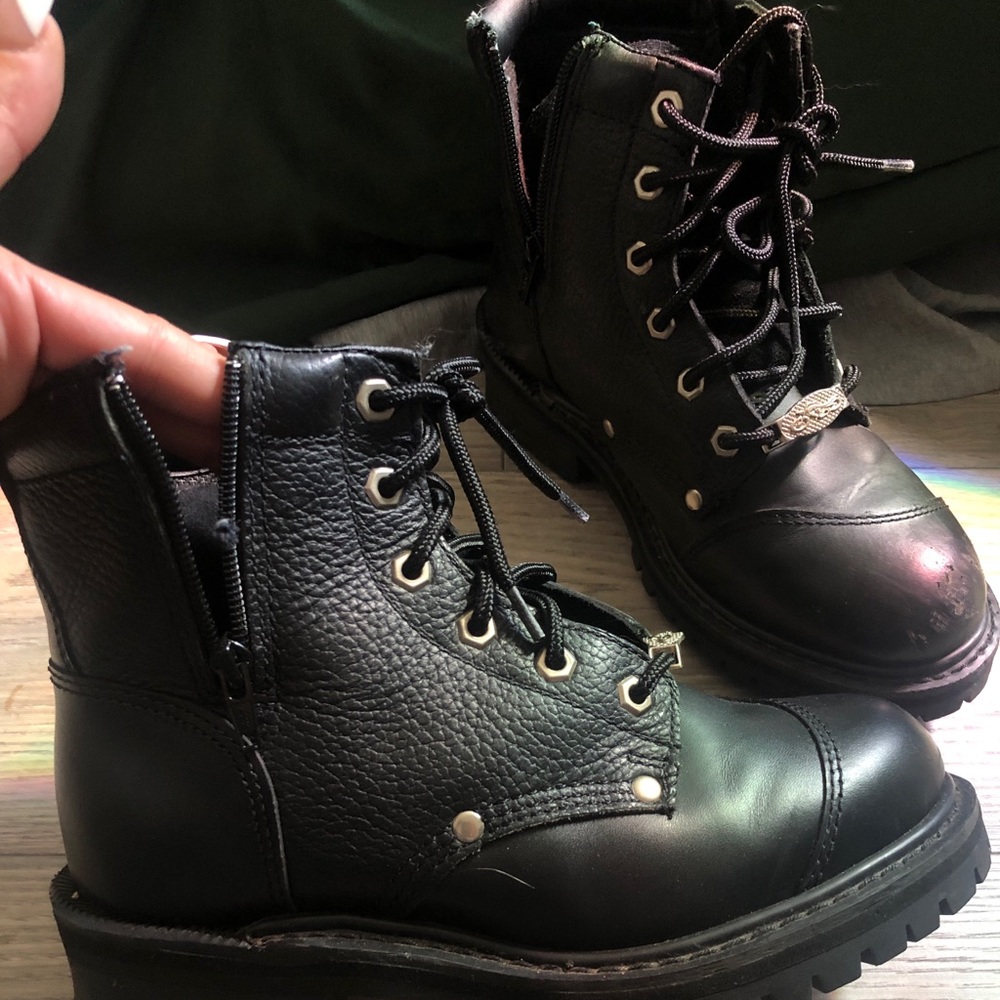 Steel Toed Motorcycle Boots